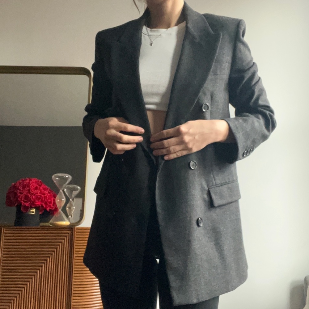 Wool ZARA blazer 🖤🤍